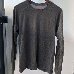 Men’s Lululemon Dark Green Long-sleeve Shirt